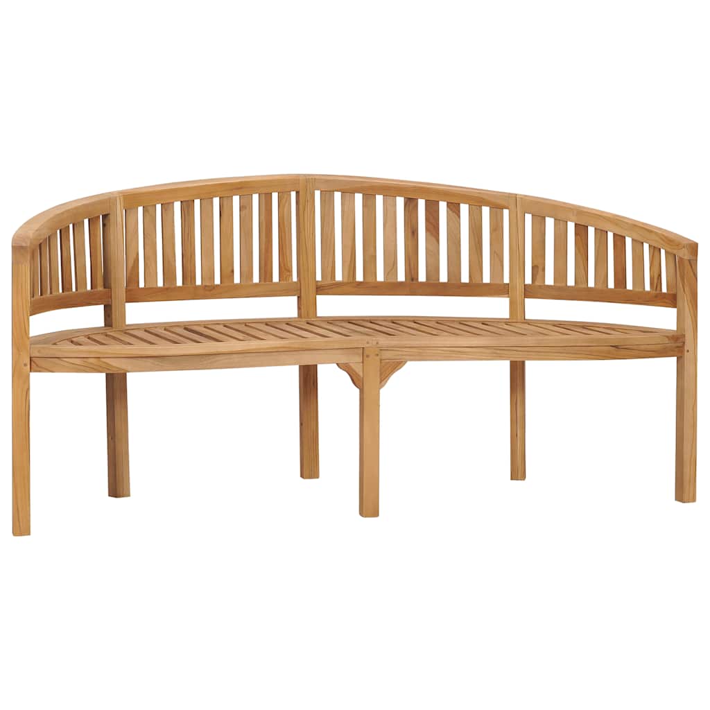 Garden Bench | Natural Teak | Solid Teak Wood | Large | Durable