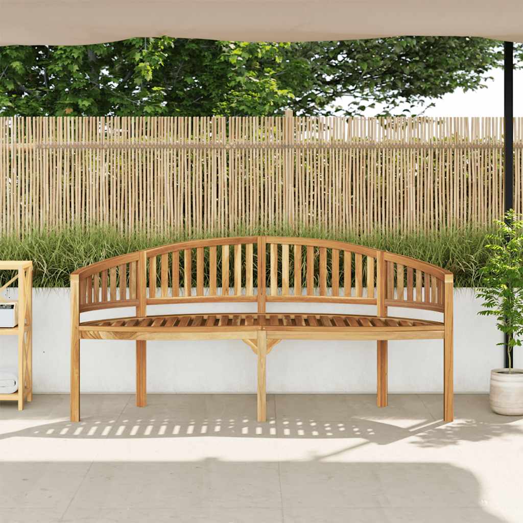 Garden Bench | Natural Teak | Solid Teak Wood | Large | Durable
