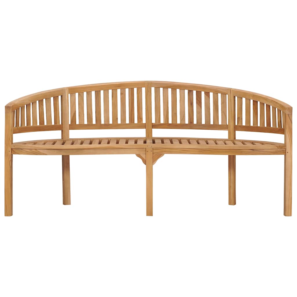 Garden Bench | Natural Teak | Solid Teak Wood | Large | Durable