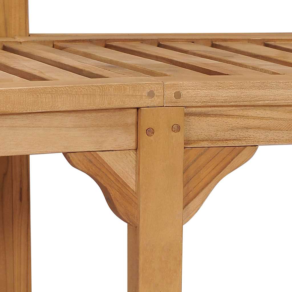 Garden Bench | Natural Teak | Solid Teak Wood | Large | Durable