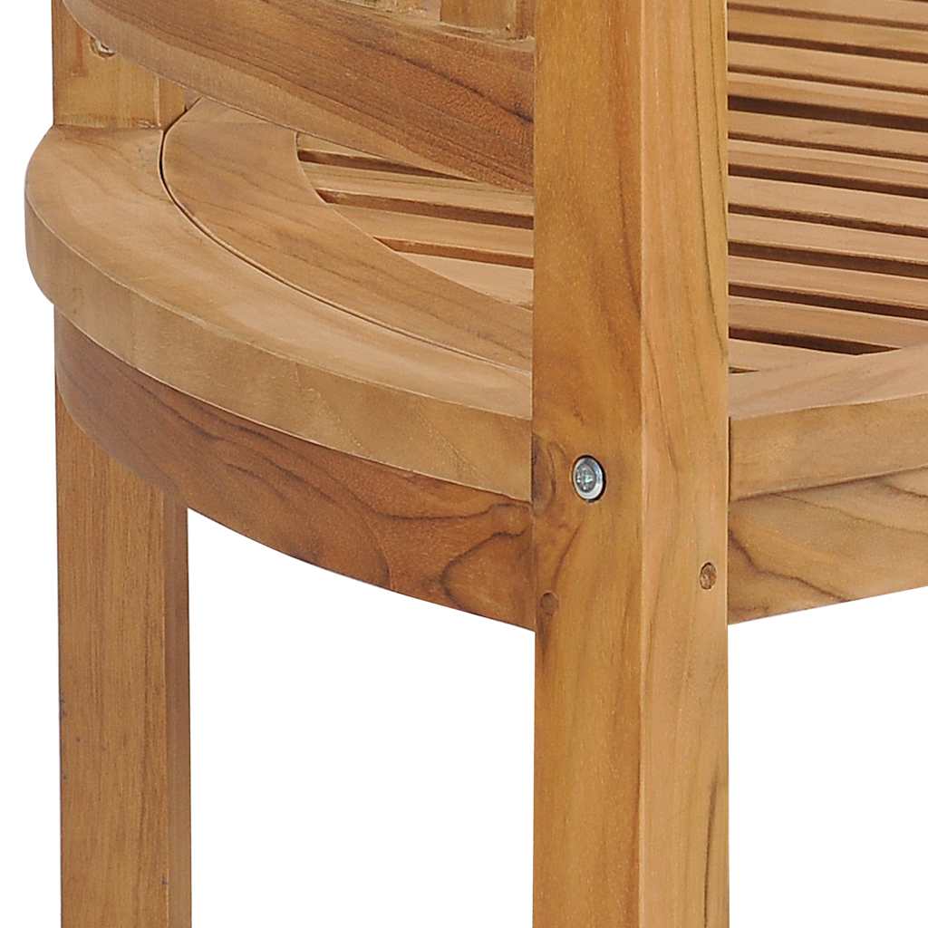 Garden Bench | Natural Teak | Solid Teak Wood | Large | Durable