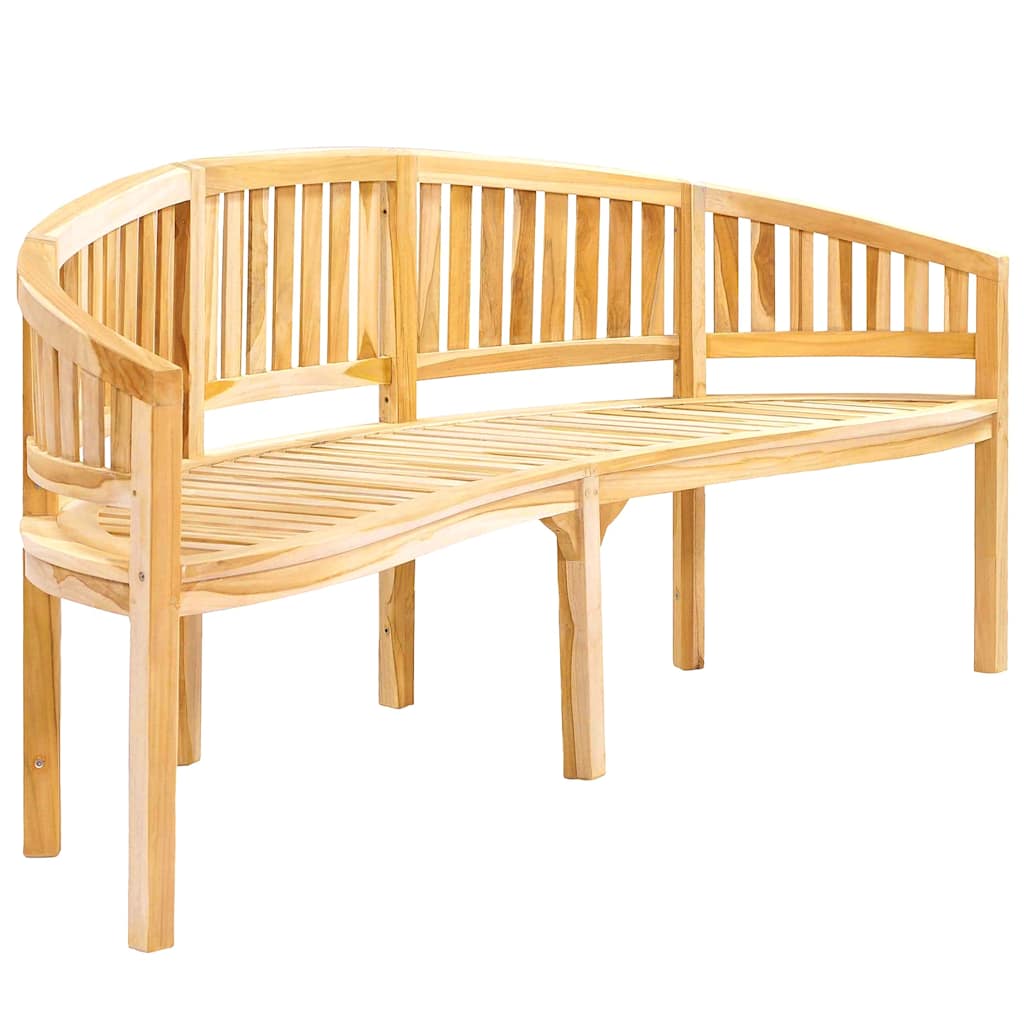 Garden Bench | Natural Teak | Solid Teak Wood | Large | Durable