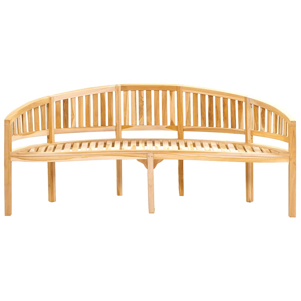 Garden Bench | Natural Teak | Solid Teak Wood | Large | Durable