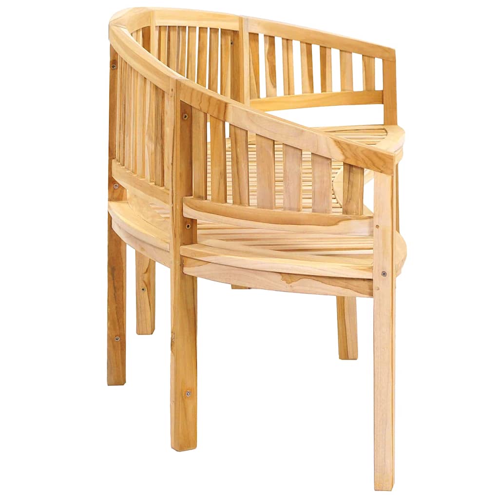 Garden Bench | Natural Teak | Solid Teak Wood | Large | Durable