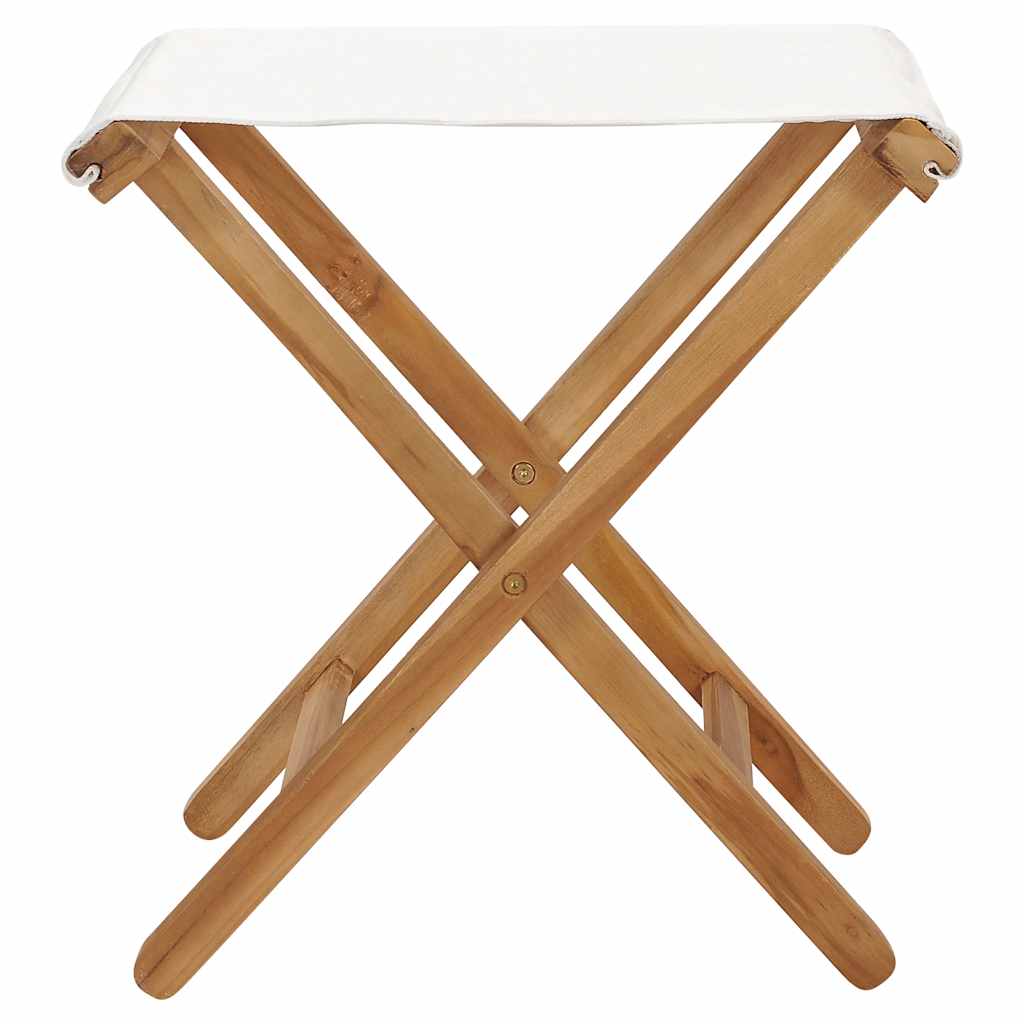Folding Chair | Set of 2 | Cream White