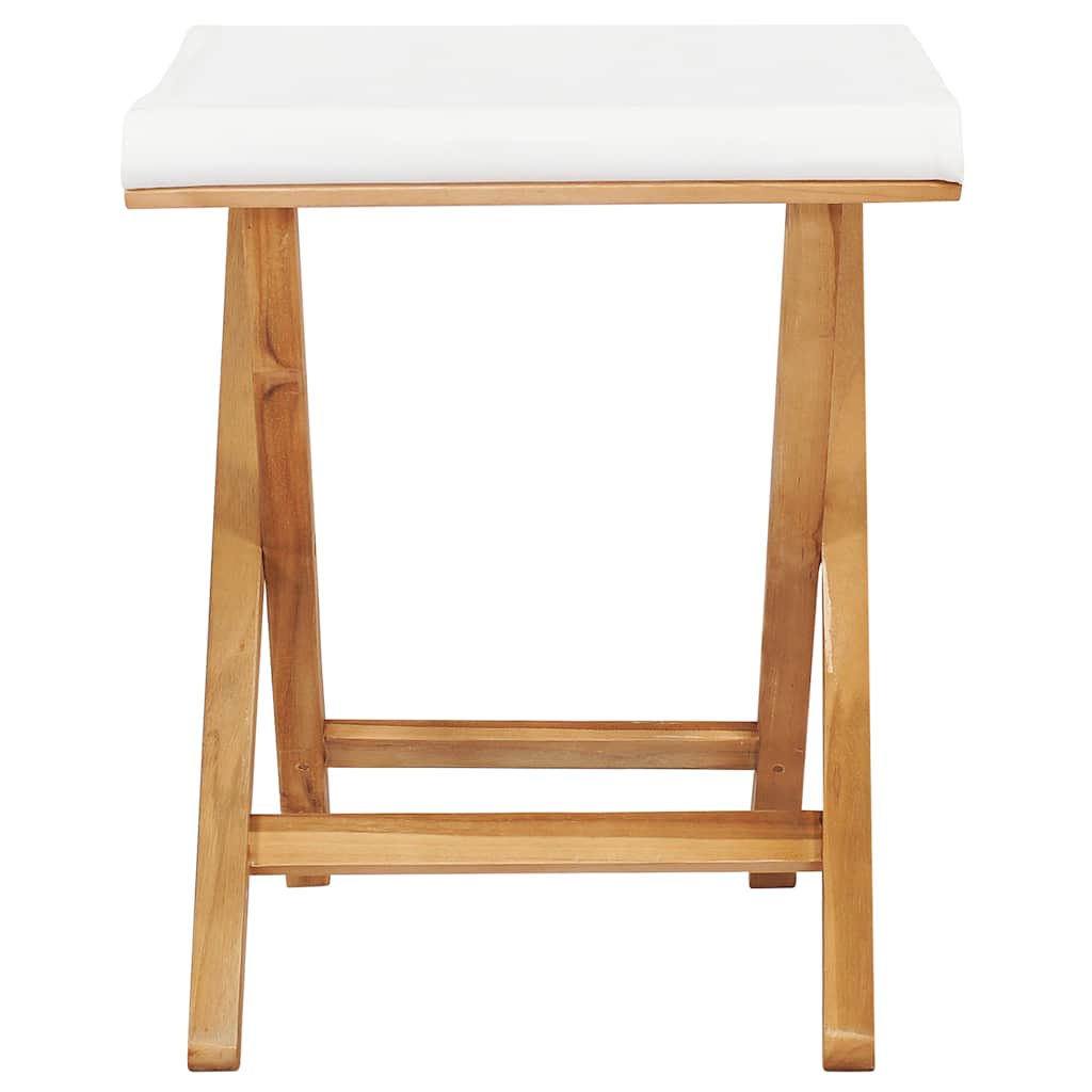 Folding Chair | Set of 2 | Cream White