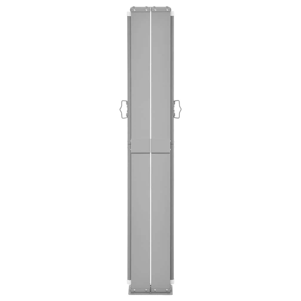 313388 vidaXL Patio Retractable Side Awning 140x1200 cm Cream