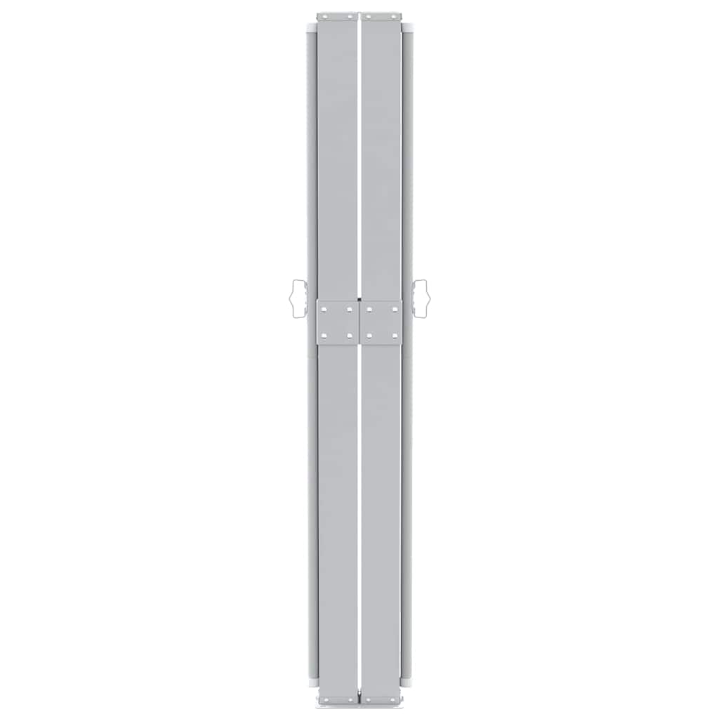 313394 vidaXL Patio Retractable Side Awning 170x1200 cm Cream