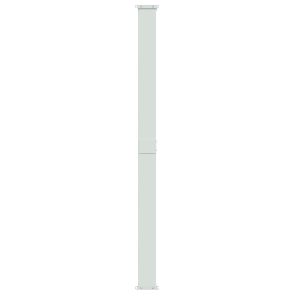 Patio Retractable Side Awning 200x514 cm Black