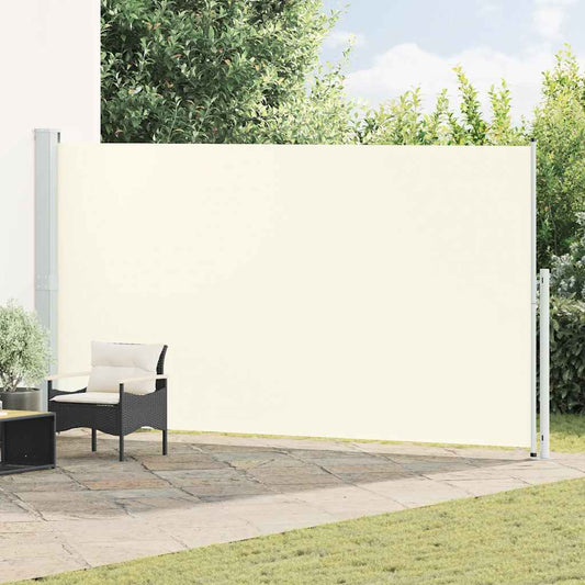 Side Awning | Cream and Grey