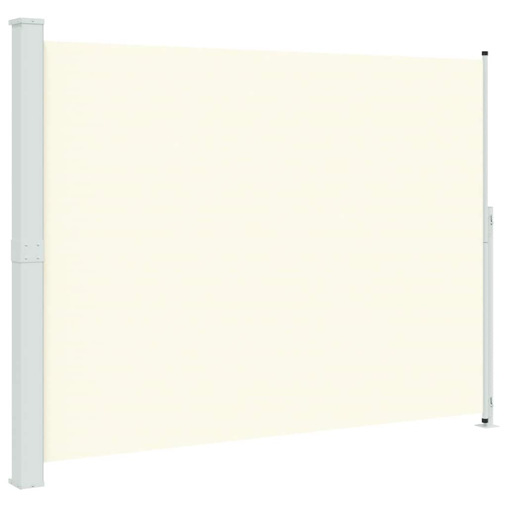 Patio Retractable Side Awning 220x300 cm Cream