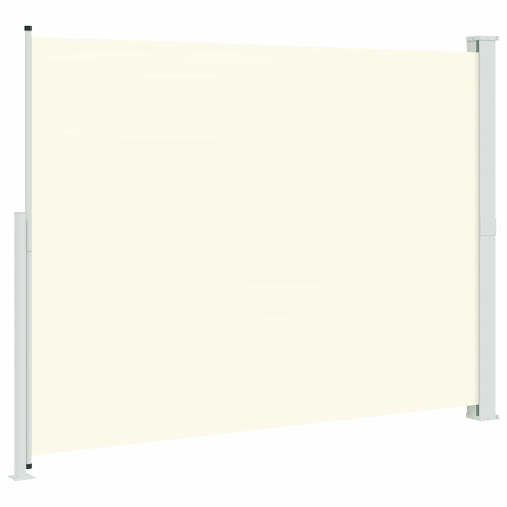 Patio Retractable Side Awning 220x300 cm Cream