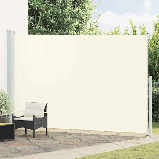 Side Awning | Cream and Grey