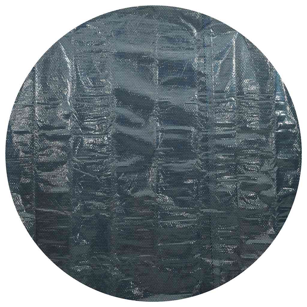 Floating PE Solar Pool Film 549 cm Black and Blue
