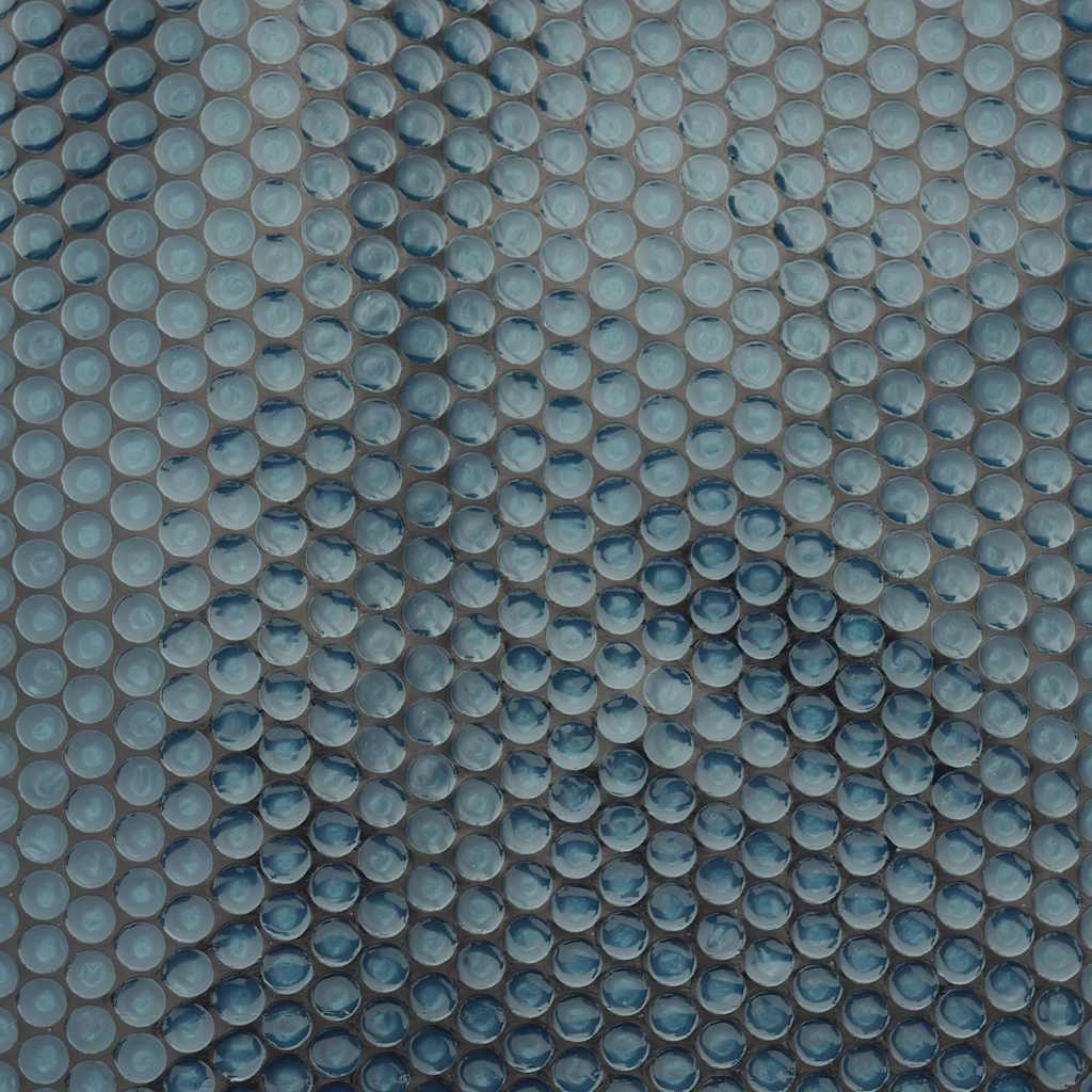 Floating PE Solar Pool Film 549 cm Black and Blue