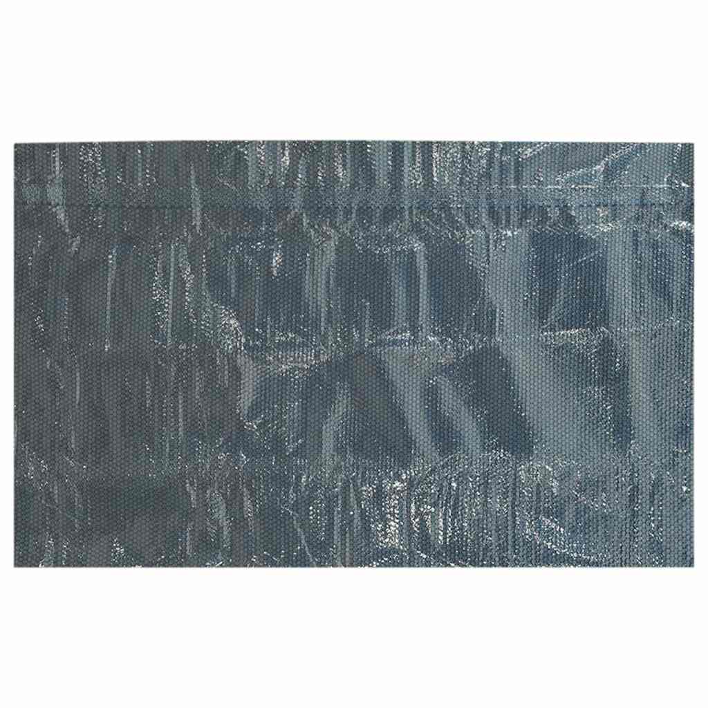 92993 vidaXL Floating PE Solar Pool Film 1000x600 cm Black and Blue