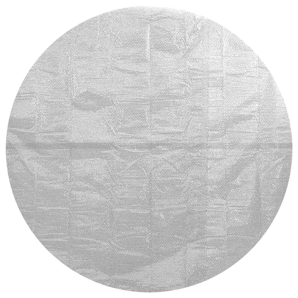 93003 vidaXL Floating PE Solar Pool Film 527 cm Grey