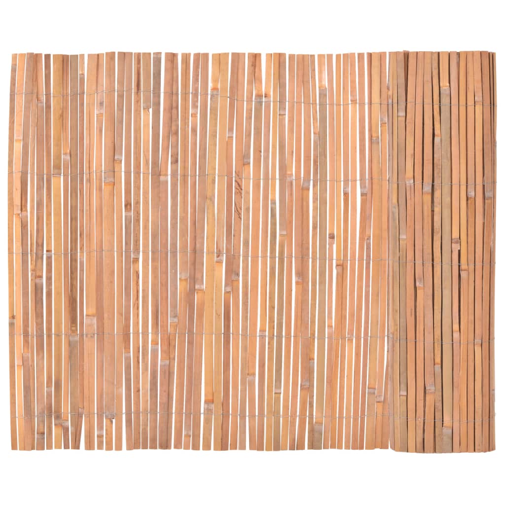 vidaXL Bamboo Fence 100x600 cm