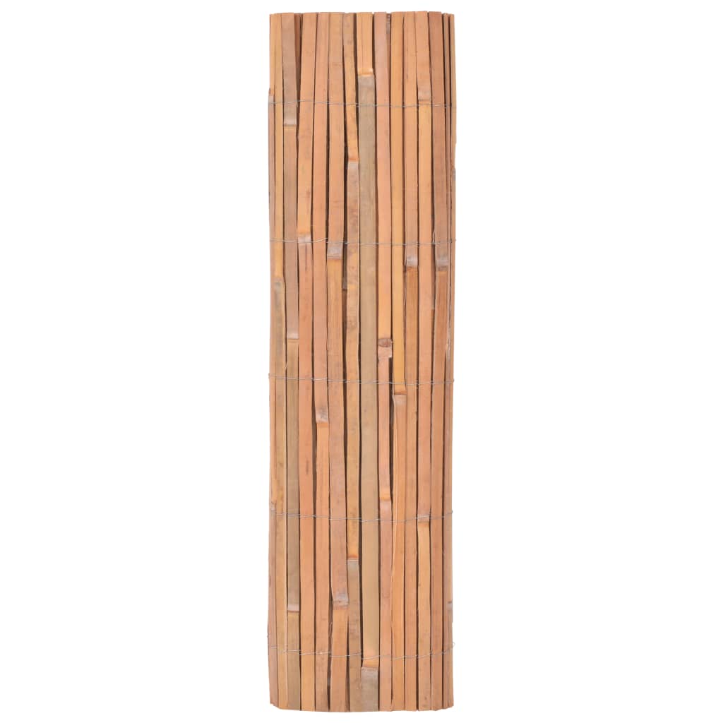 vidaXL Bamboo Fence 100x600 cm