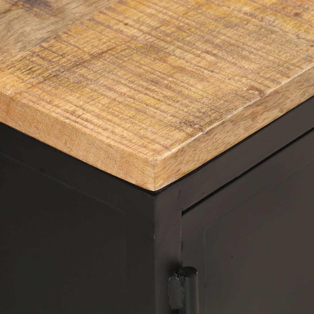323136 vidaXL Coffee Table 90x50x37 cm Solid Rough Mango Wood