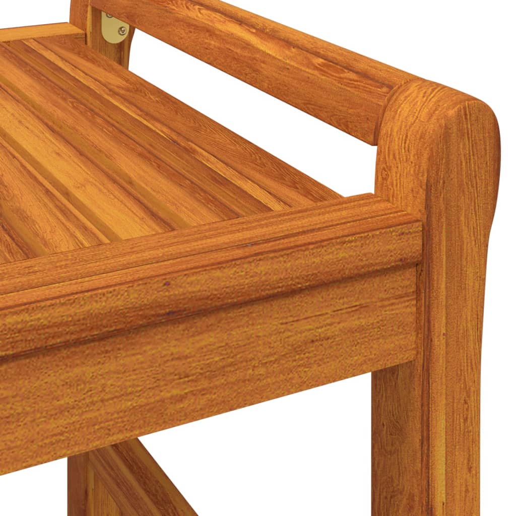 Garden Lounge Set | Dark Grey | Solid Acacia Wood, Polyester Foam