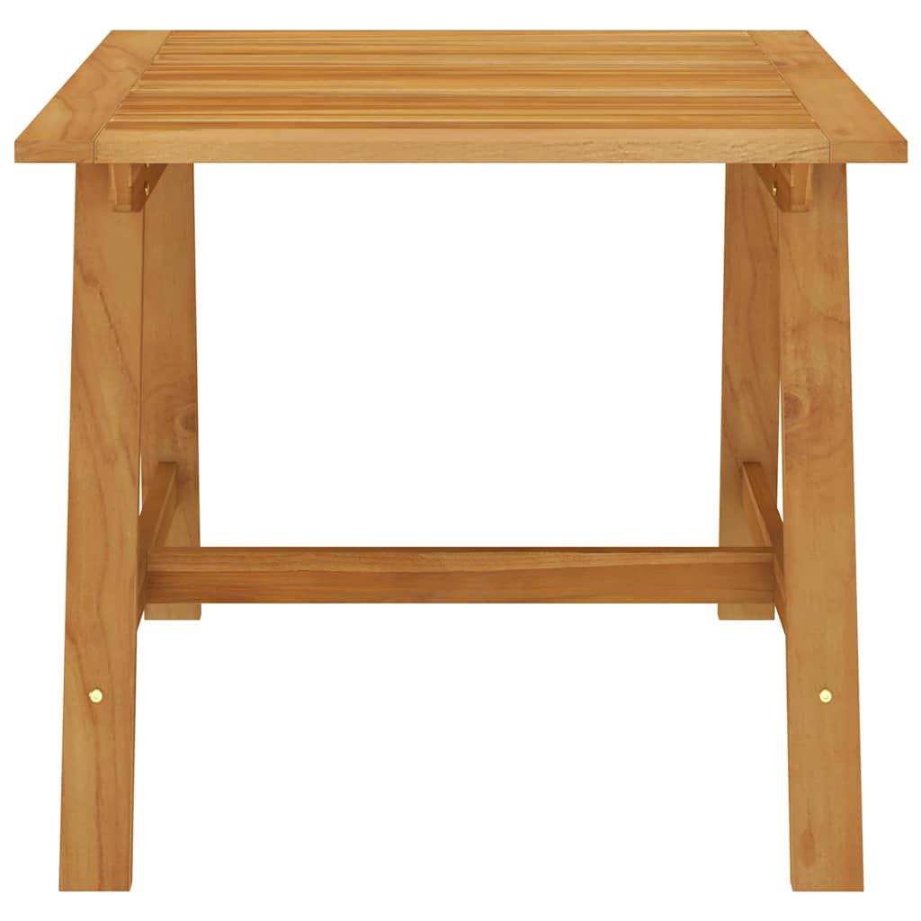 312405 vidaXL Garden Dining Table 88x88x74 cm Solid Acacia Wood