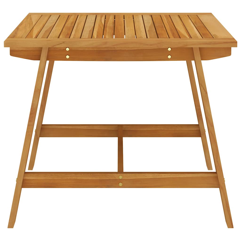 312405 vidaXL Garden Dining Table 88x88x74 cm Solid Acacia Wood