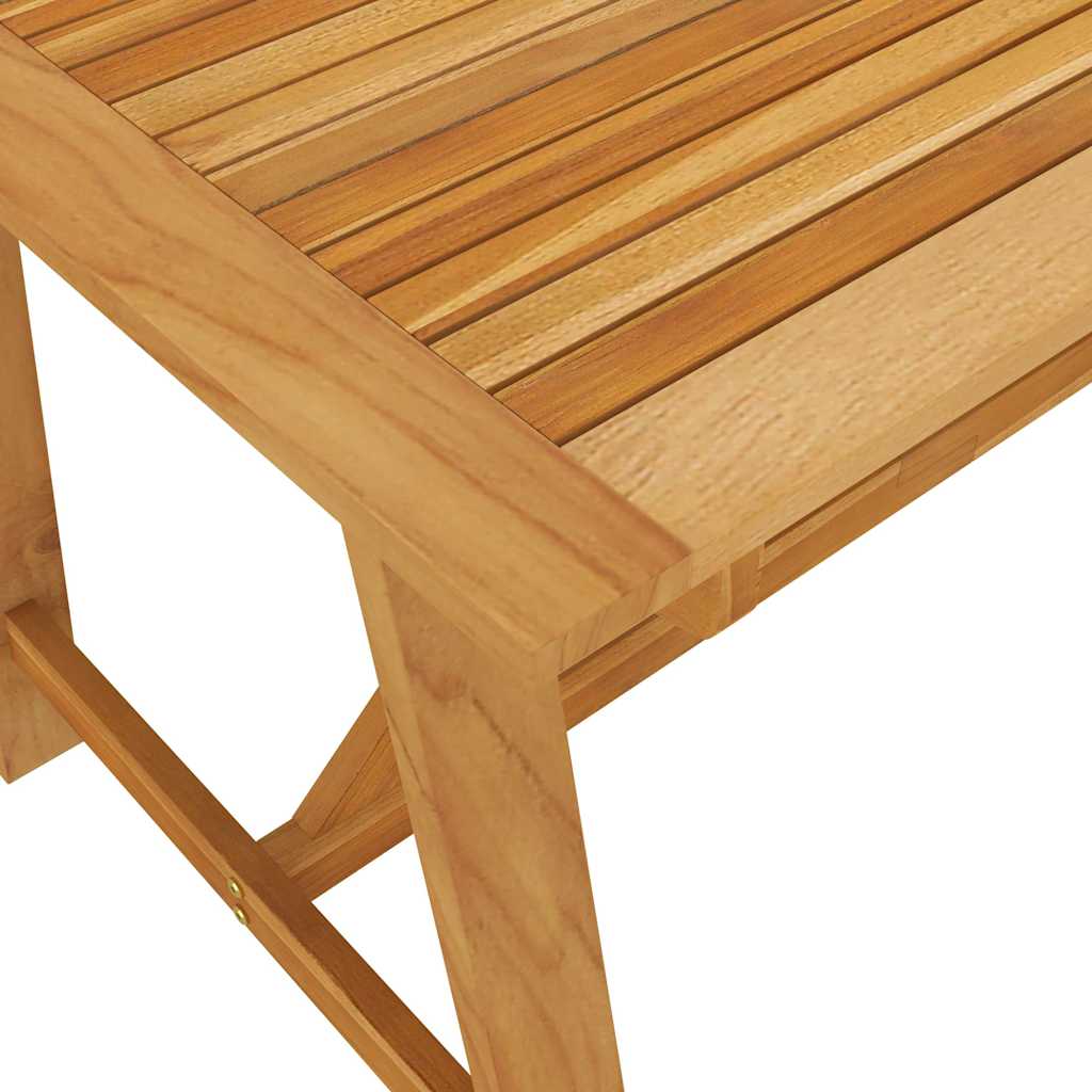 312406 vidaXL Garden Dining Table 140x70x73,5 cm Solid Acacia Wood