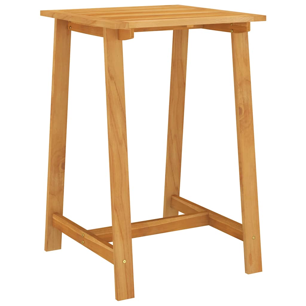 312408 vidaXL Garden Bar Table 70x70x104 cm Solid Acacia Wood