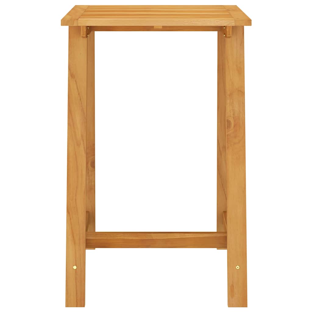 312408 vidaXL Garden Bar Table 70x70x104 cm Solid Acacia Wood