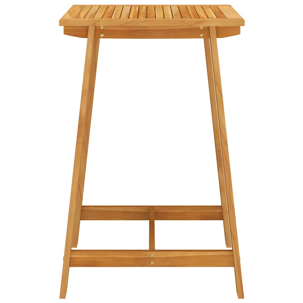 312408 vidaXL Garden Bar Table 70x70x104 cm Solid Acacia Wood