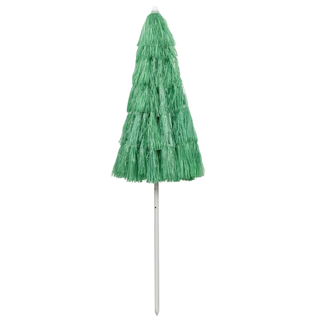 Hawaii Beach Parasol | Green | Polyester | Medium | Tiltable | Parasol