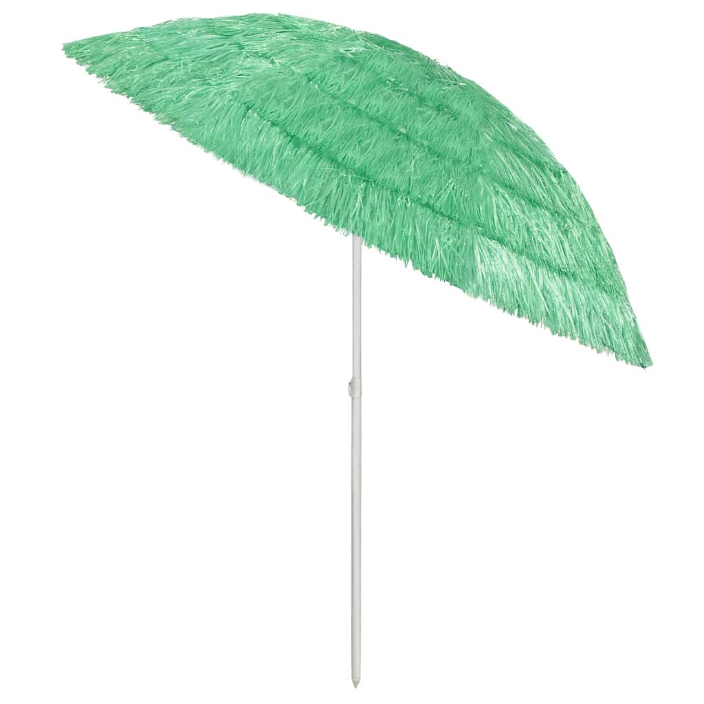 Hawaii Beach Parasol | Green | Polyester | Medium | Tiltable | Parasol