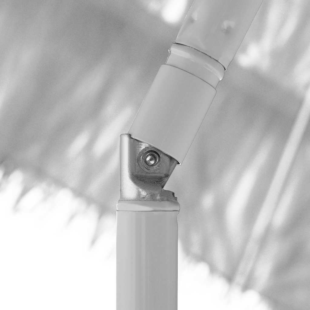 Hawaii Beach Parasol White 240 cm