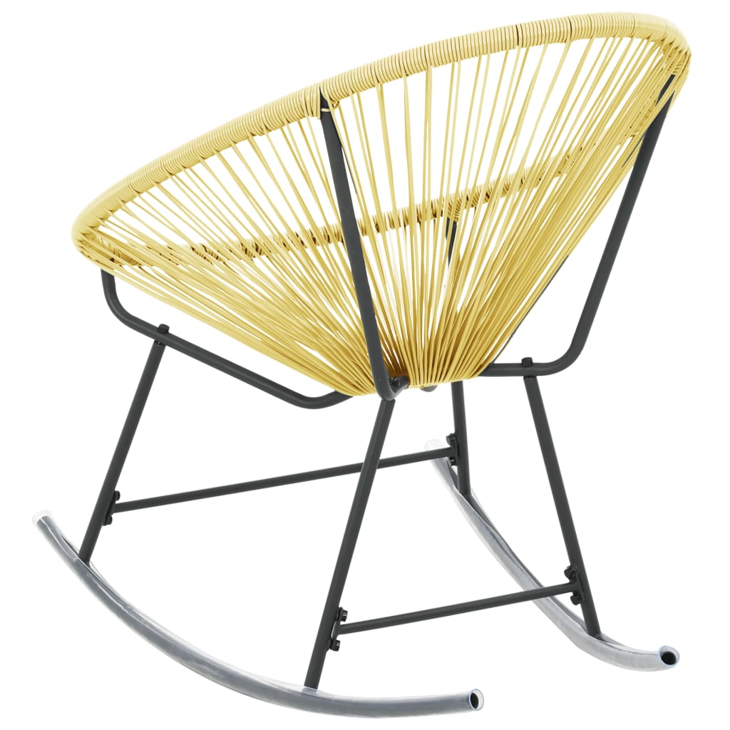 Acapulco Chair | Beige | Poly Rattan, Powder-Coated Steel | Standard