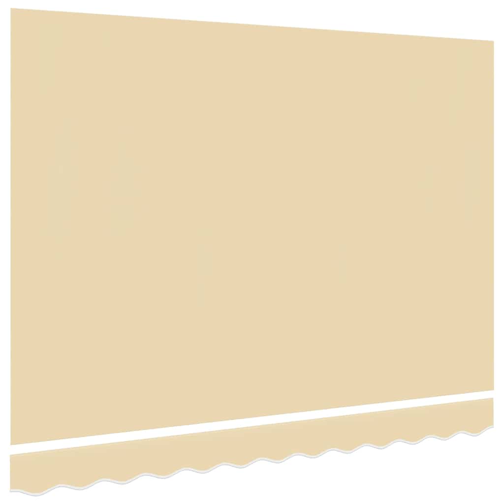 Awning Replacement Fabric Cream 500x350 cm Polyester