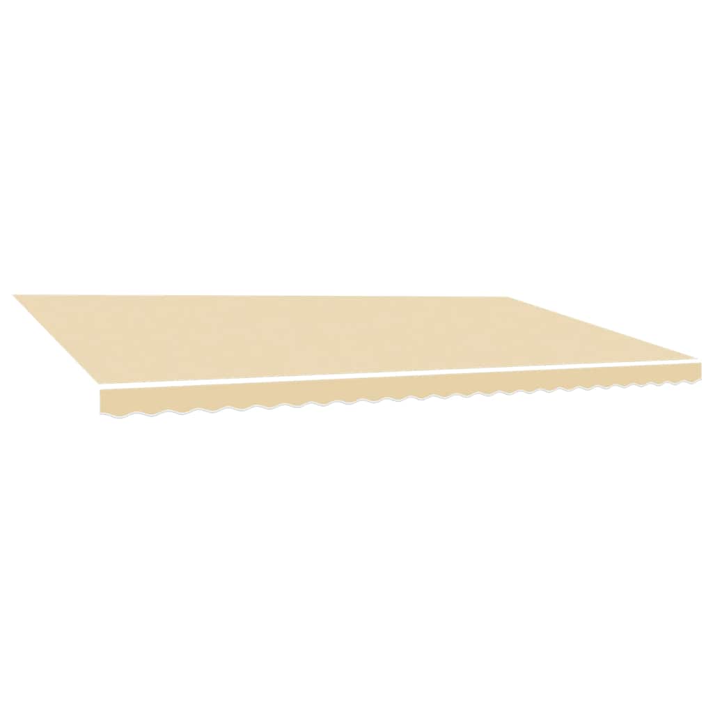 Awning Replacement Fabric Cream 600x350 cm Polyester