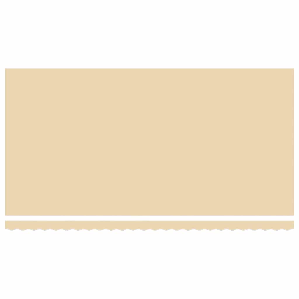 Awning Replacement Fabric Cream 600x350 cm Polyester