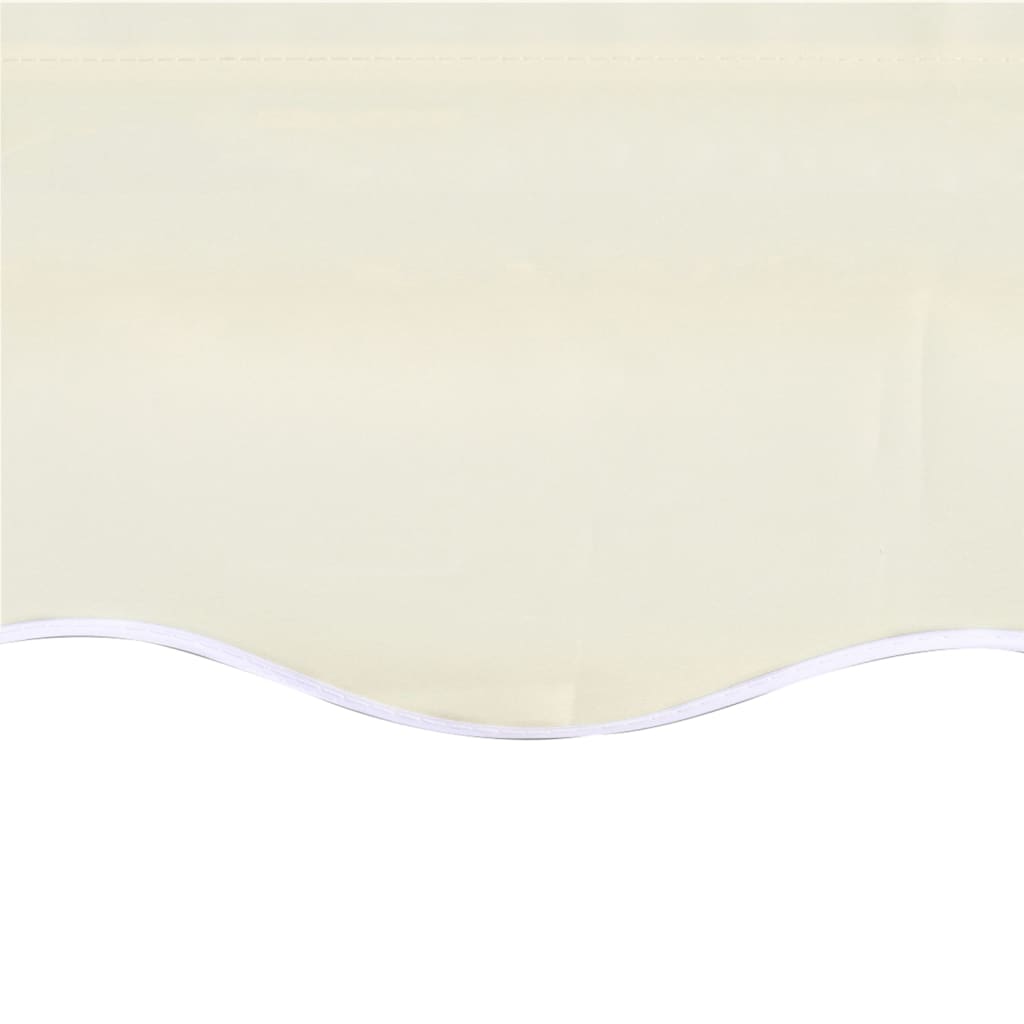 vidaXL Replacement Fabric for Awning Cream 6x3.5 m