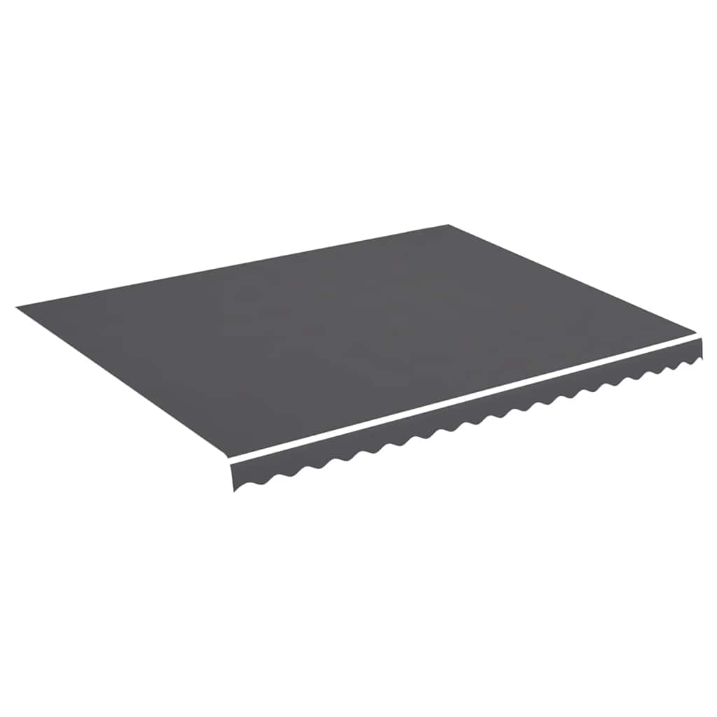 Awning Replacement Fabric Anthracite 450x350 cm Polyester