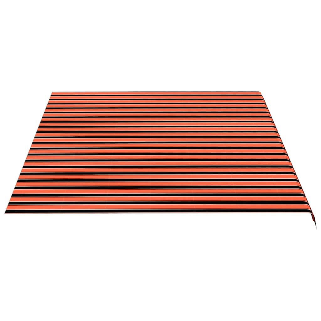 Replacement Fabric for Awning Orange and Brown 5x3.5 m