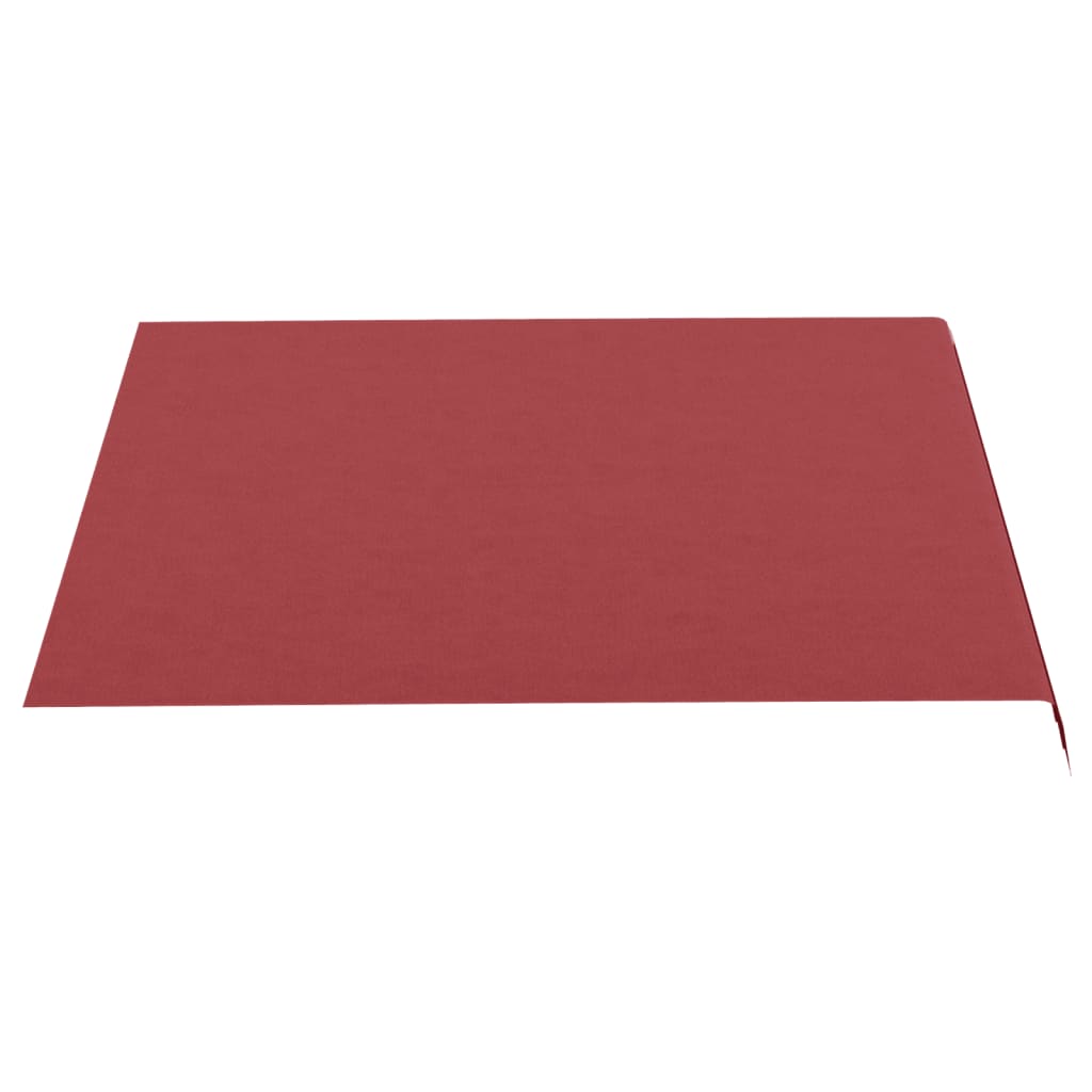 vidaXL Replacement Fabric for Awning Burgundy Red 3x2.5 m