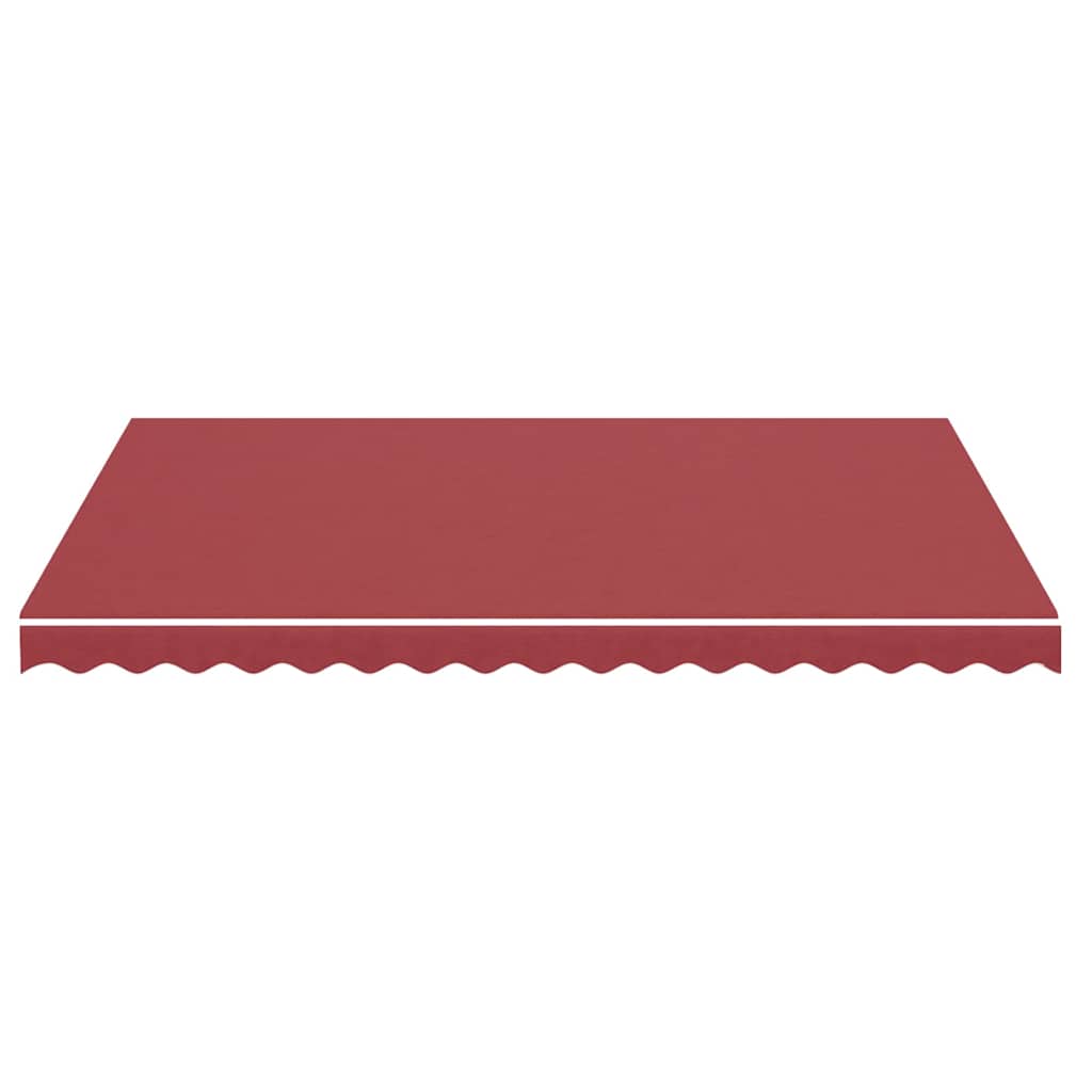 Awning Replacement Fabric Burgundy Red 400x300 cm Polyester
