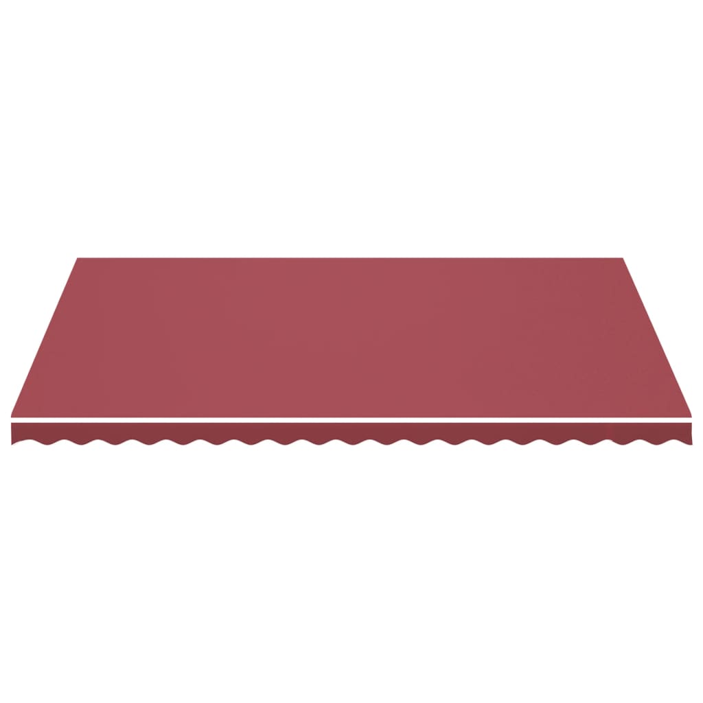 Awning Replacement Fabric Burgundy Red 5x3.5 m Polyester