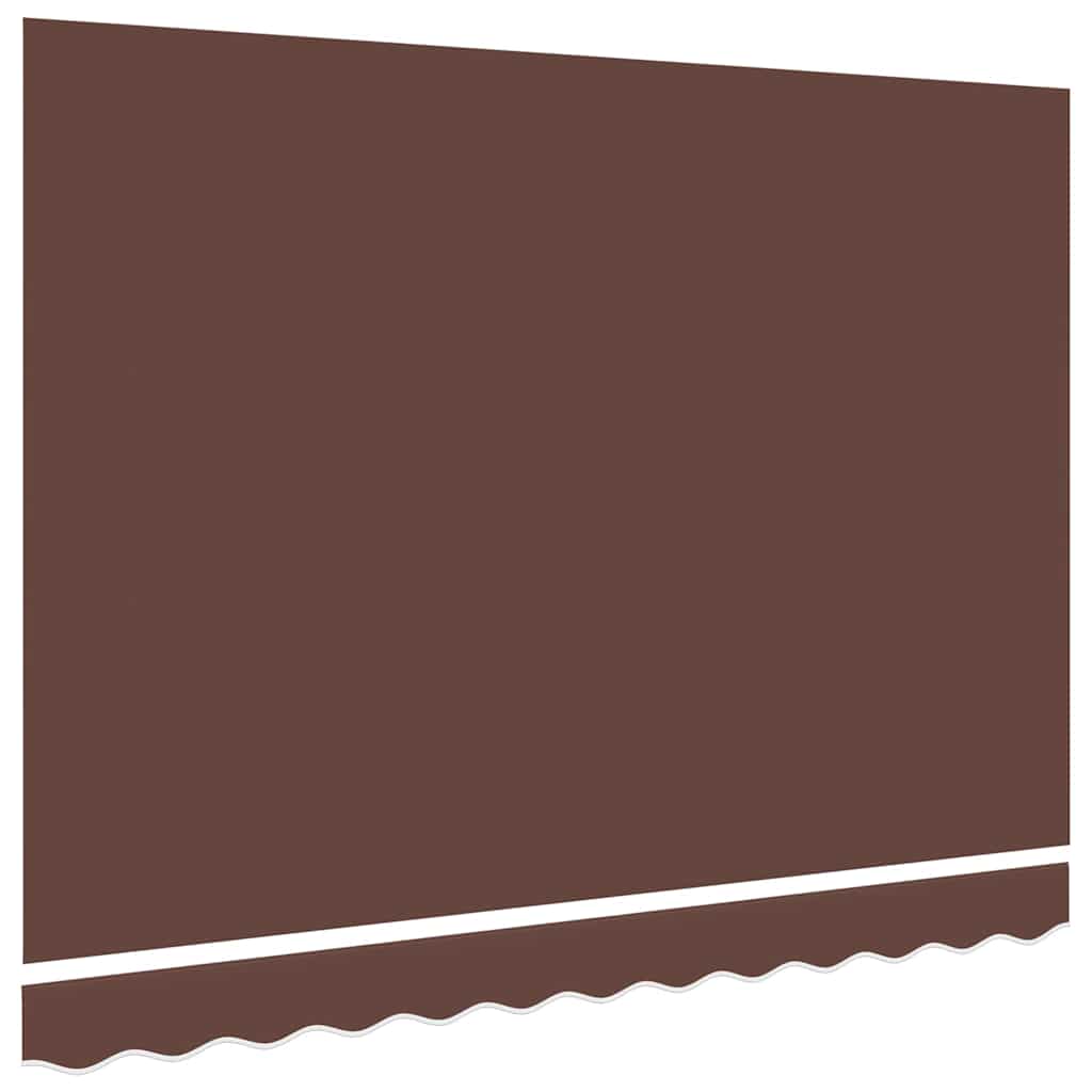 Awning Replacement Fabric Brown 350x250 cm Polyester