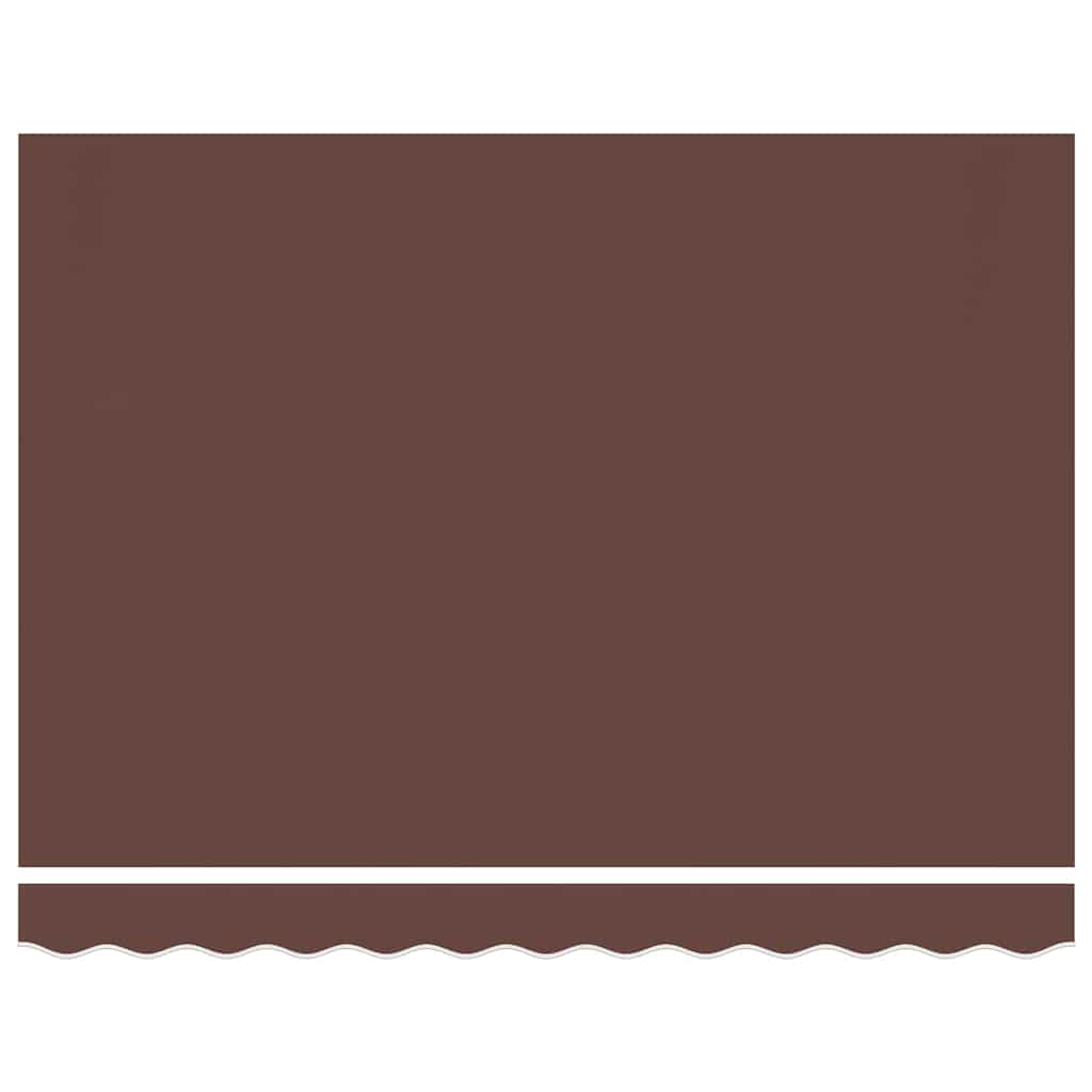 Awning Replacement Fabric Brown 350x250 cm Polyester