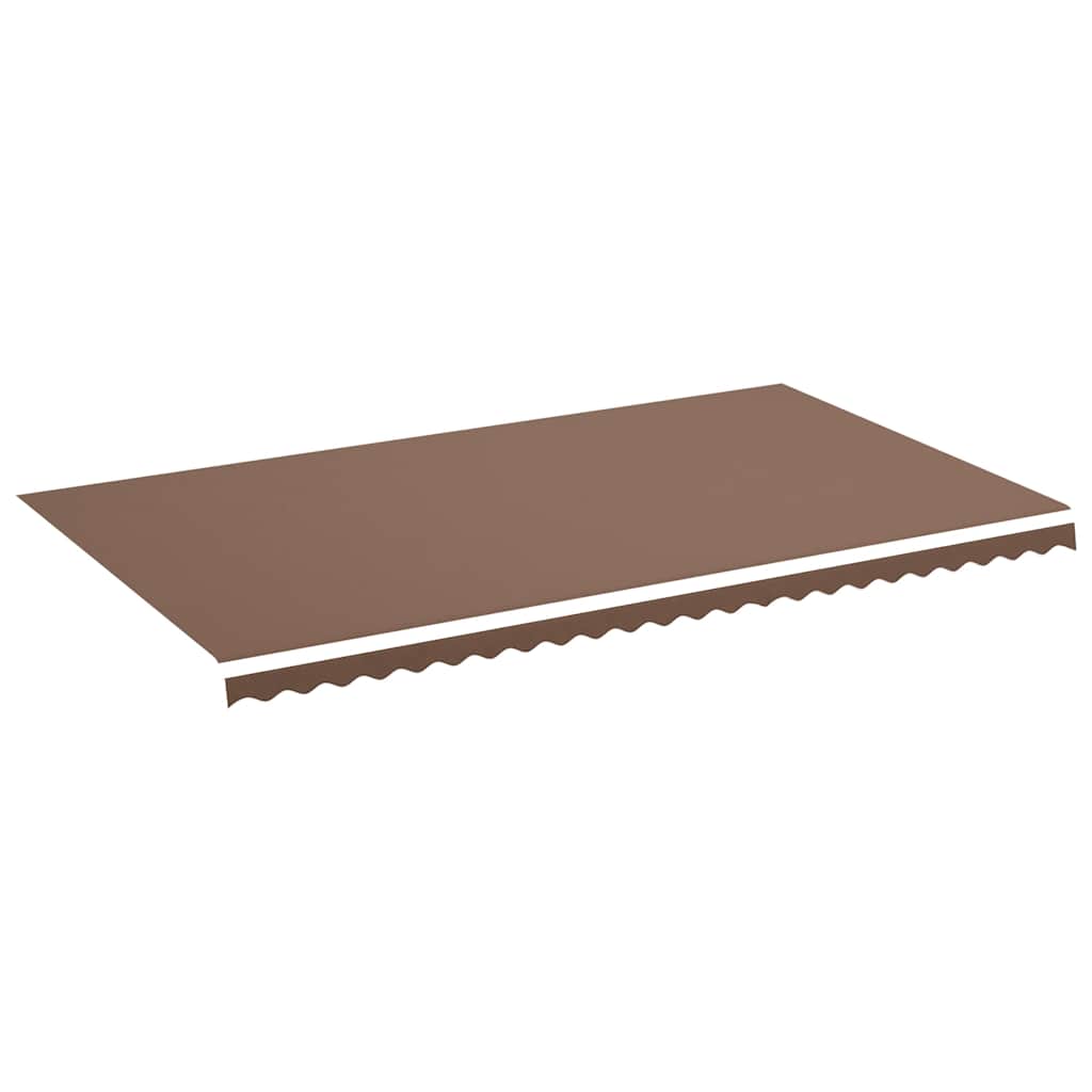Awning Replacement Fabric Brown 600x350 cm Polyester