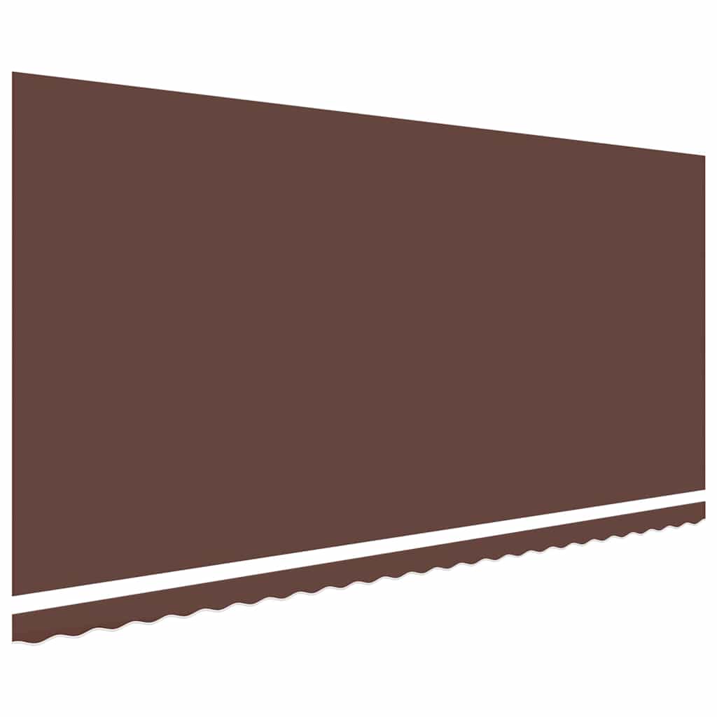Awning Replacement Fabric Brown 600x350 cm Polyester
