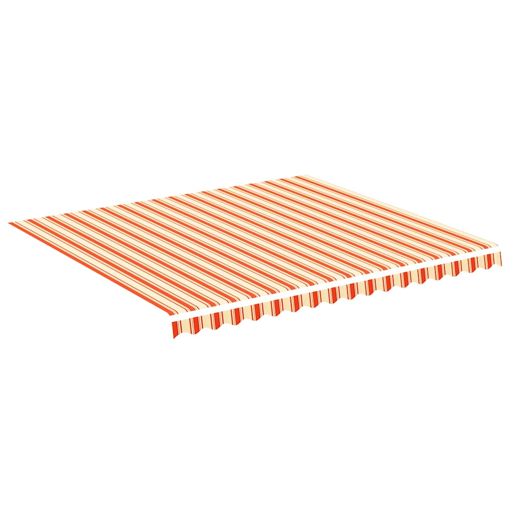Awning Replacement Fabric Yellow and Orange 400x350cm Polyester
