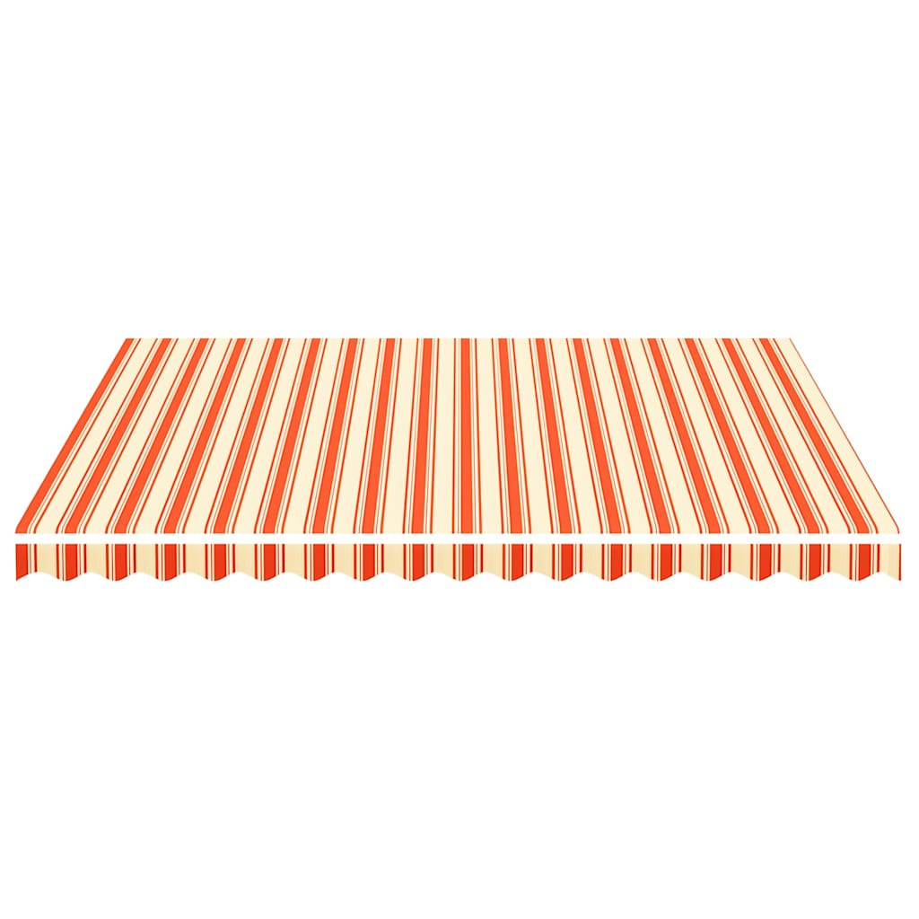 Awning Replacement Fabric Yellow and Orange 400x350cm Polyester